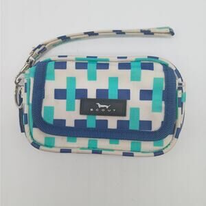 Scout Wristlet Wallet Keychain Clutch Purse Geometric Print Minimalist READ